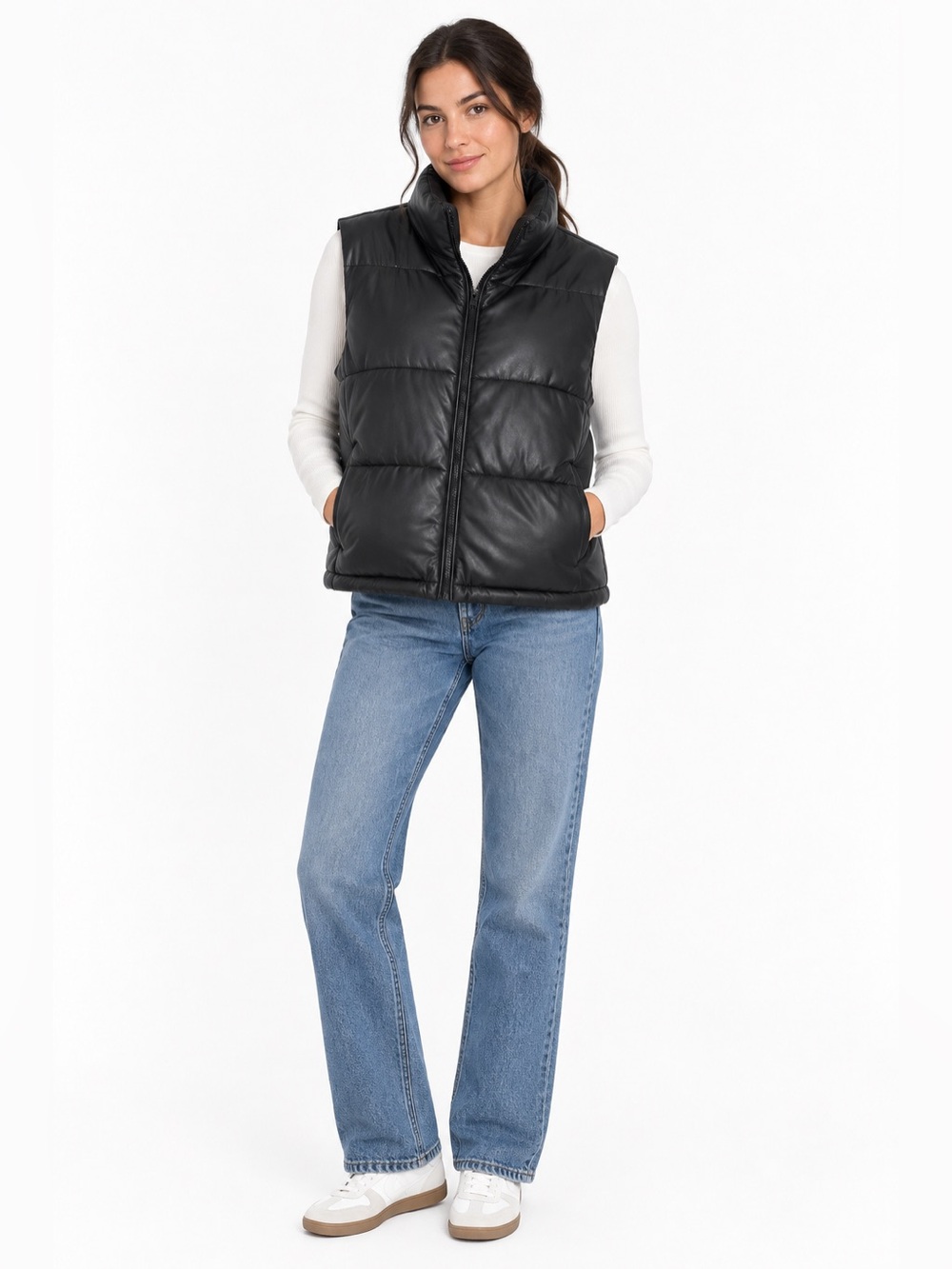 Rachel Zoe | Faux Leather Vest